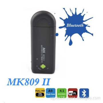 Mk809II - Popular Dualcore on Market CPU 1.2GHz 1g RAM+8g Flash+ Bt - Android4.2 Rk3066 Smart TV Dongle